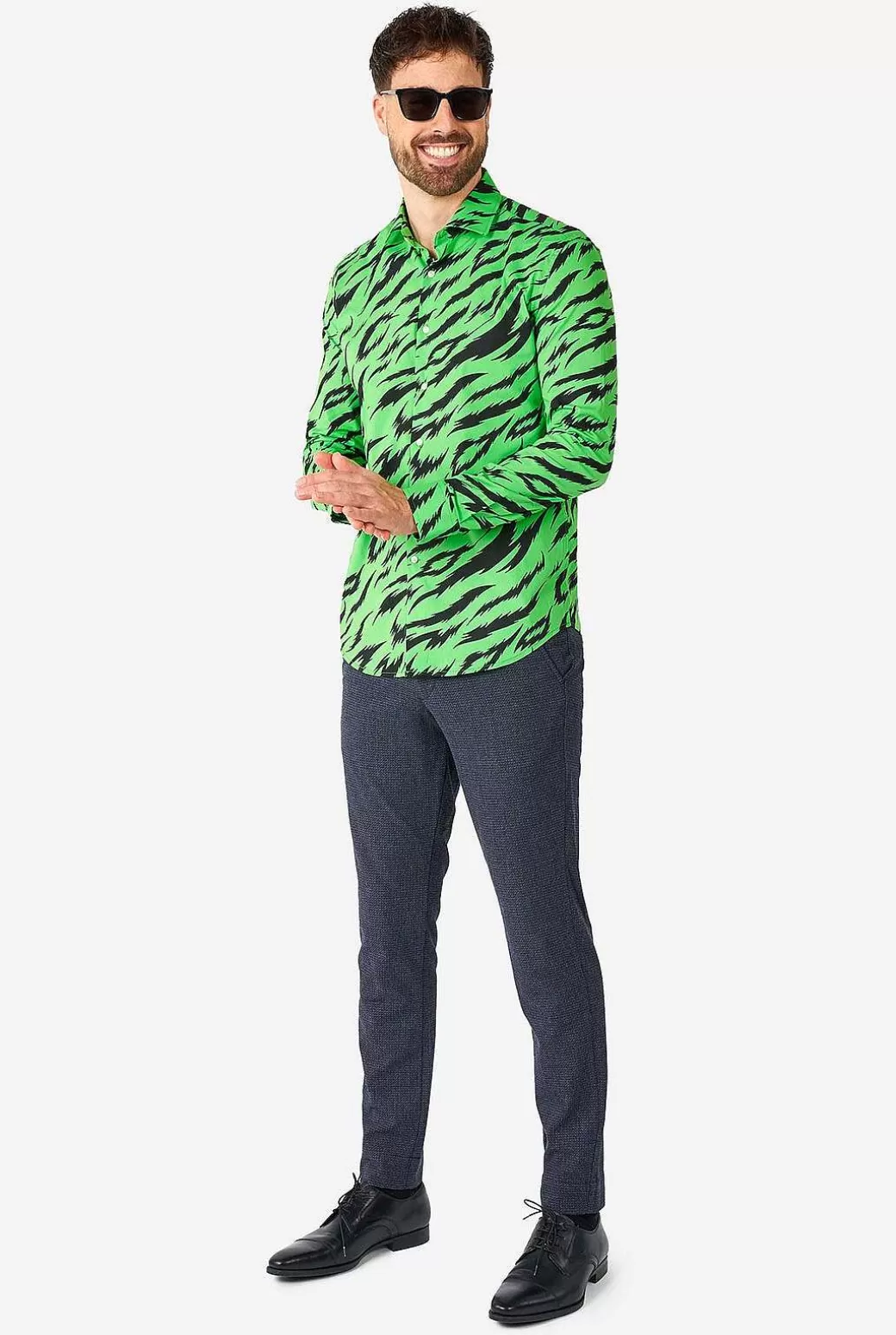 OppoSuits Casual Overhemden^Wild Animal