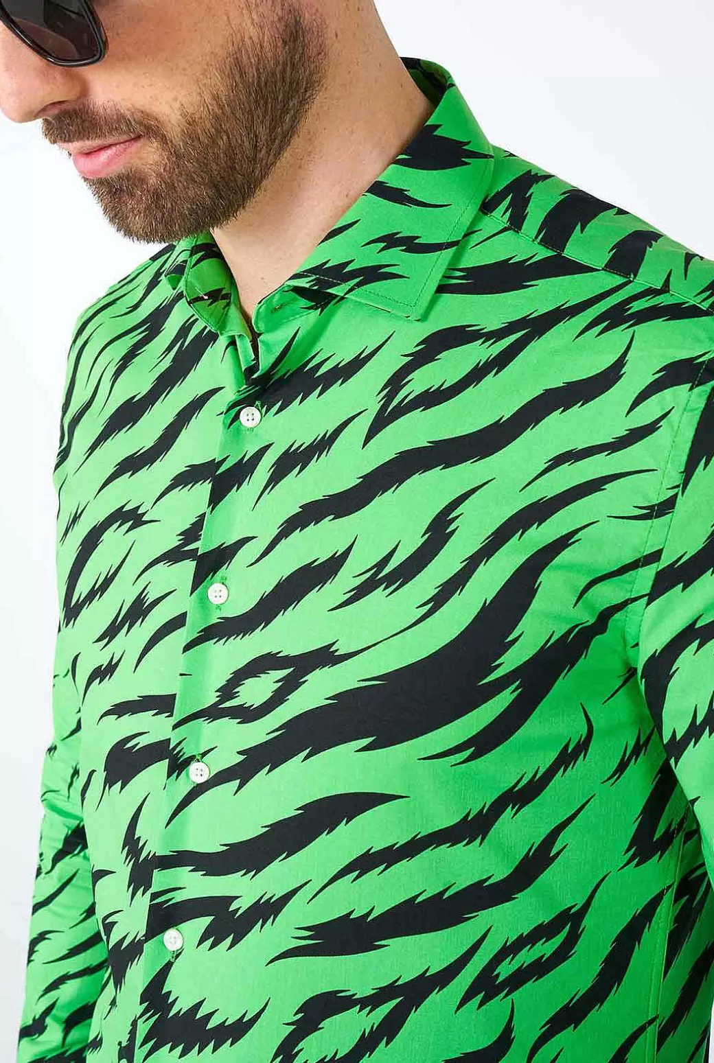 OppoSuits Casual Overhemden^Wild Animal